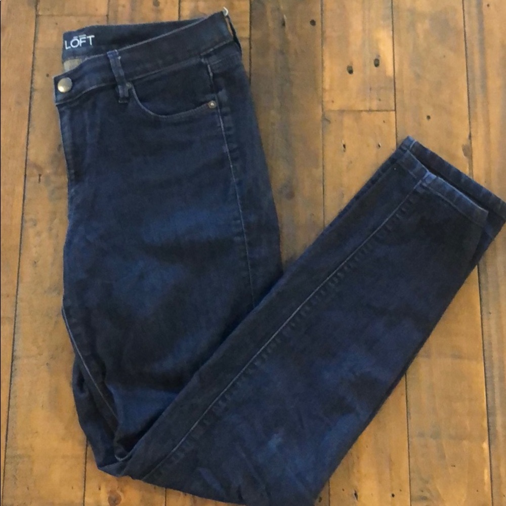LOFT modern skinny jeans